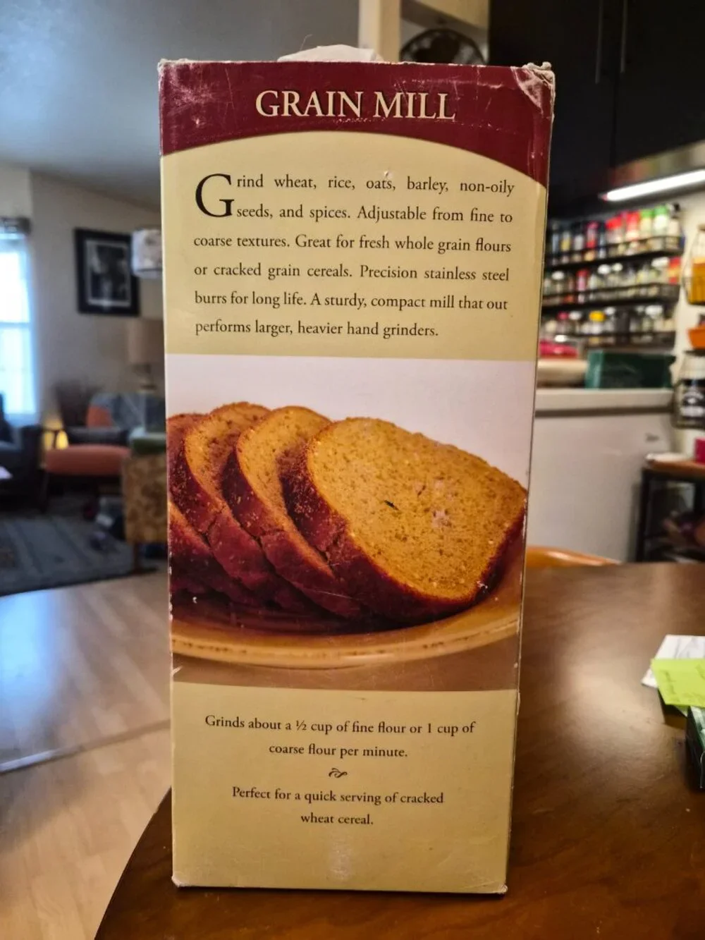Victorio Grain mill, new open box
